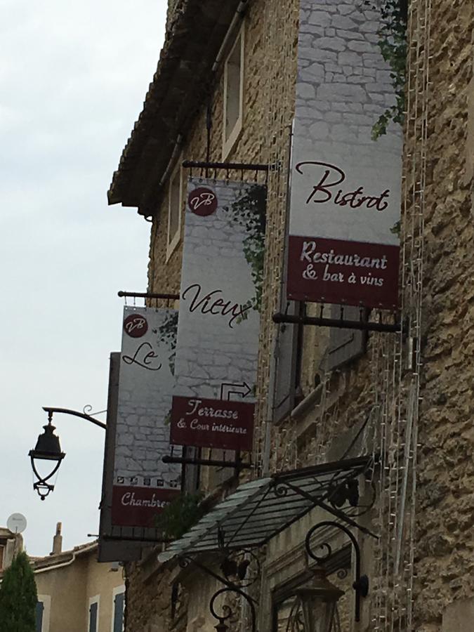 Le Vieux Bistrot Hotel Cabrières-dʼAvignon Exterior foto