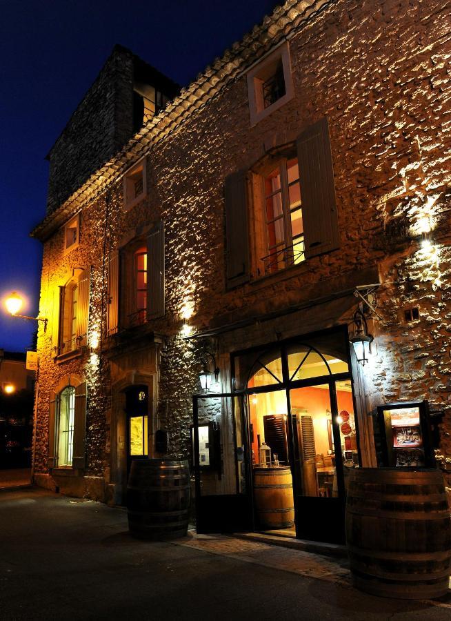Le Vieux Bistrot Hotel Cabrières-dʼAvignon Exterior foto
